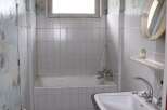 Discover this charming bathroom featuring a classic design.
