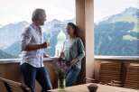 Enjoy breathtaking mountain views from your private balcony, perfect for relaxing with a glass of wine.