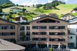 Nestled in a picturesque mountain setting, Das Schafer Hotel boasts stunning views and modern architecture.