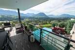 Luxury mountain villa with breathtaking panoramic views.