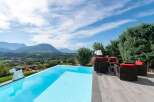 Luxury pool home with breathtaking mountain views.