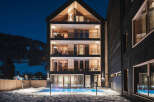 Luxury apartments with stunning mountain views and private balconies.