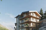 Luxury mountain apartments with stunning views.