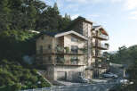 Luxury mountain apartments with stunning views.