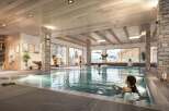 Luxury chalet with indoor pool and spa.