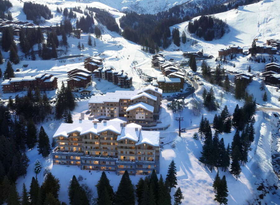 Luxury ski-in/ski-out resort nestled in the heart of the French Alps.
