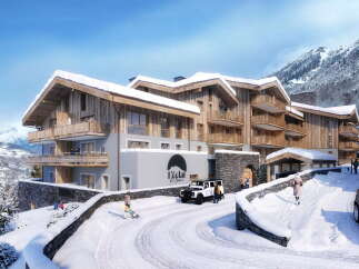 Luxury ski-in/ski-out resort nestled in the breathtaking Alps.