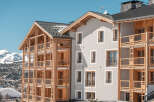 Luxury ski resort apartments with stunning mountain views.