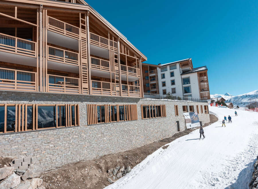 Luxury ski-in/ski-out resort nestled in the breathtaking Alps.