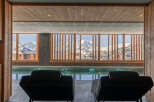 Luxury chalet with indoor pool and stunning mountain views.