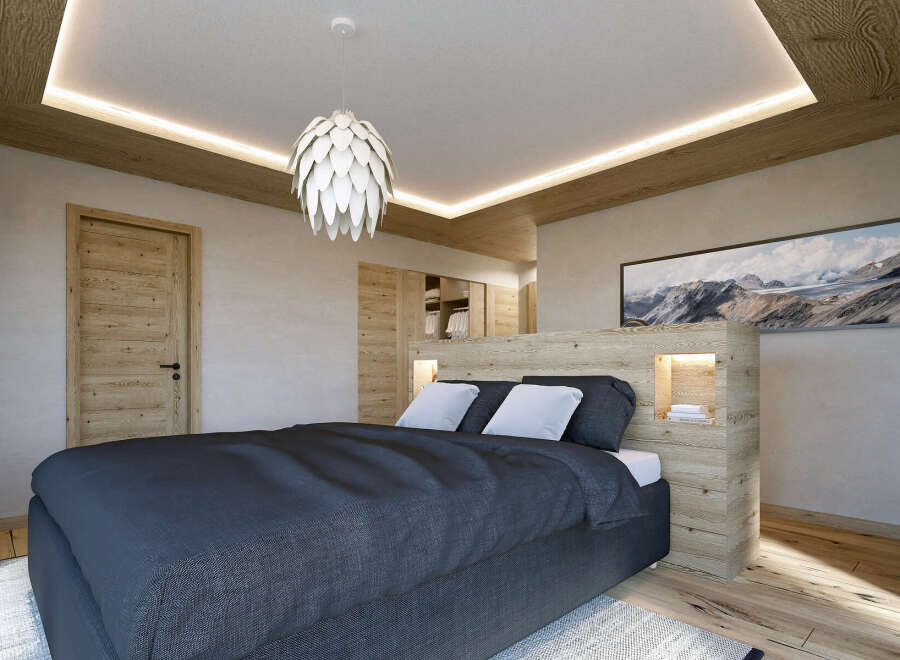 Experience luxury and comfort in this stunning bedroom.