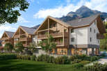 Discover this stunning mountainside development featuring modern apartments with spacious balconies and breathtaking views.