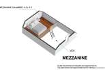 This stunning property boasts a mezzanine level bedroom measuring 4.