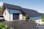 Stunning new build home with attached garage and modern design.