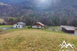 Mountain view building lot in the French Alps.