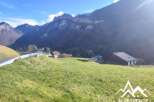 Mountain view building lot in the French Alps.