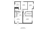This charming 3-bedroom chalet boasts a spacious living room, a well-equipped kitchen, and two bathrooms.