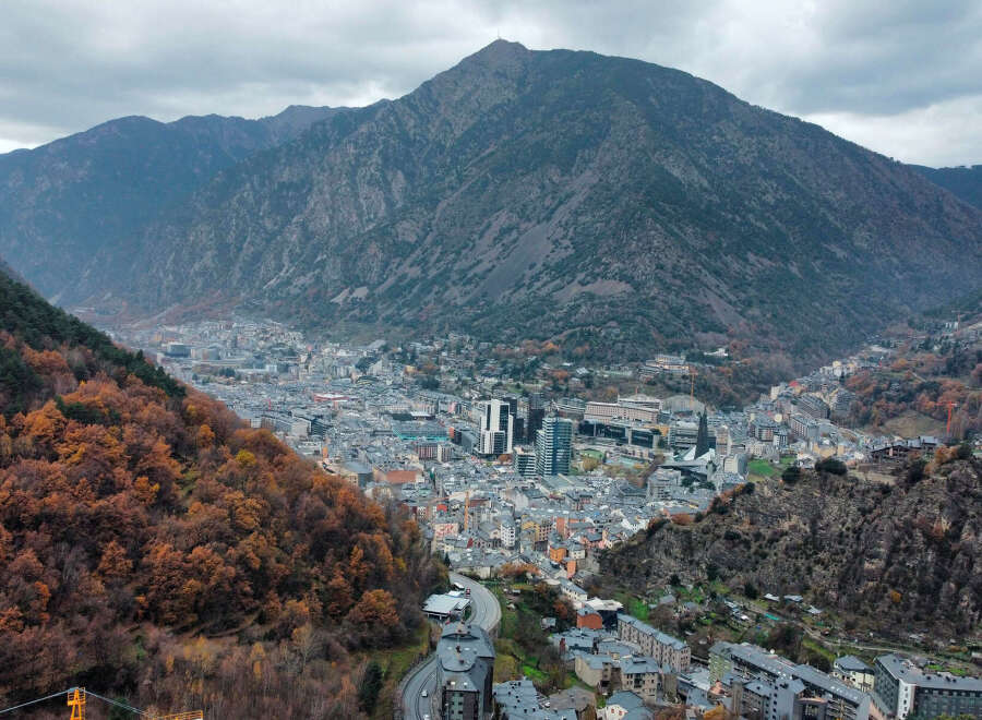 Nestled in the Pyrenees Mountains, this stunning property offers breathtaking views of Andorra la Vella.