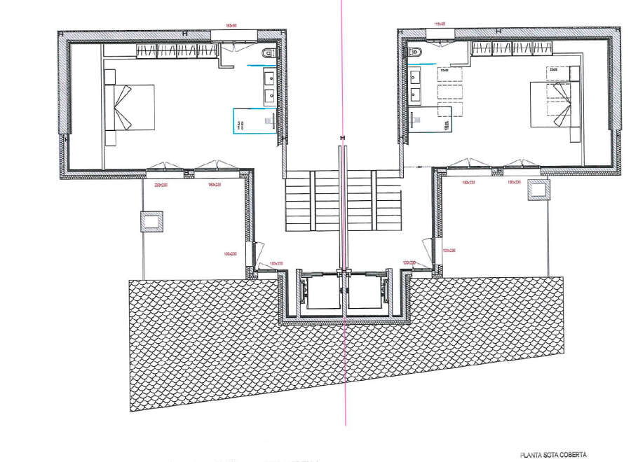 This stunning property boasts two spacious bedrooms, each with ensuite bathrooms and ample closet space.