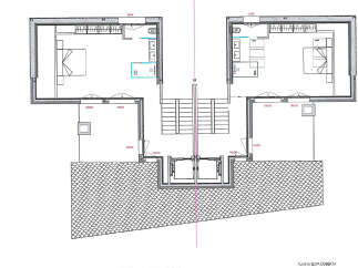 This stunning property boasts two spacious bedrooms, each with ensuite bathrooms and ample closet space.