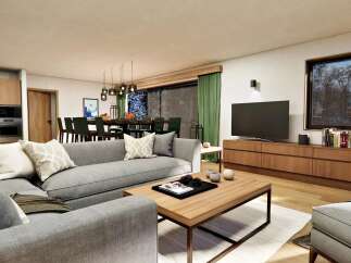 Step into luxury with this stunning living space, perfect for modern living.