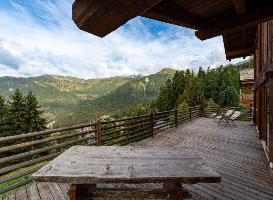 Experience breathtaking mountain views from this stunning property.