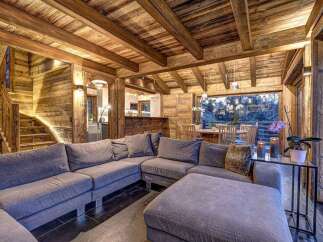 Experience rustic luxury in this stunning chalet.