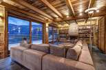 Experience luxury living in this stunning chalet with breathtaking mountain views.