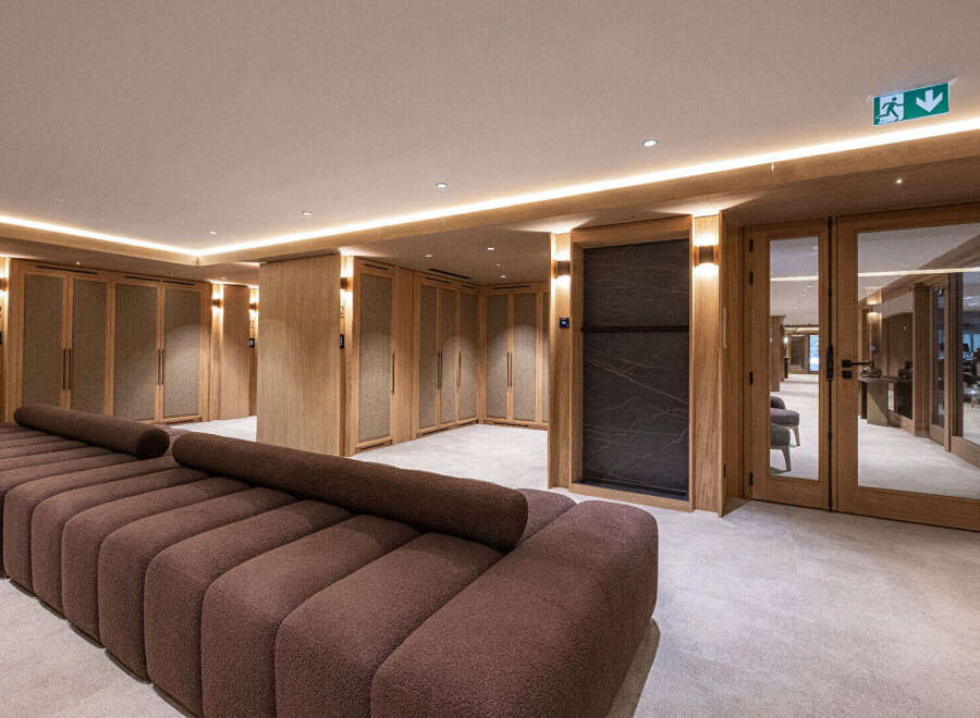 Step into luxury with this stunning property, featuring a meticulously designed interior.