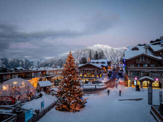 Experience the charm of a winter wonderland in this stunning property.