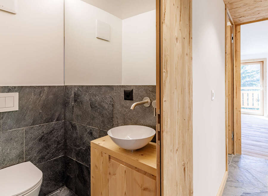 This stunning property boasts a modern bathroom design with sleek finishes.