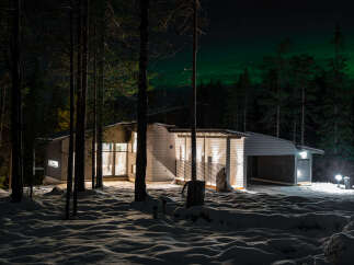 Experience the magic of a winter wonderland in this stunning home.