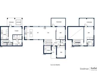 Discover this stunning property featuring a spacious layout with multiple living areas, including a modern kitchen and a cozy living room.