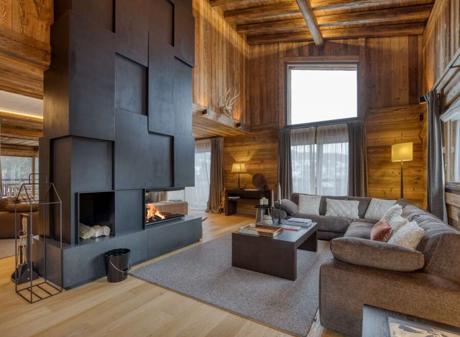 Experience the epitome of rustic luxury in this stunning chalet.