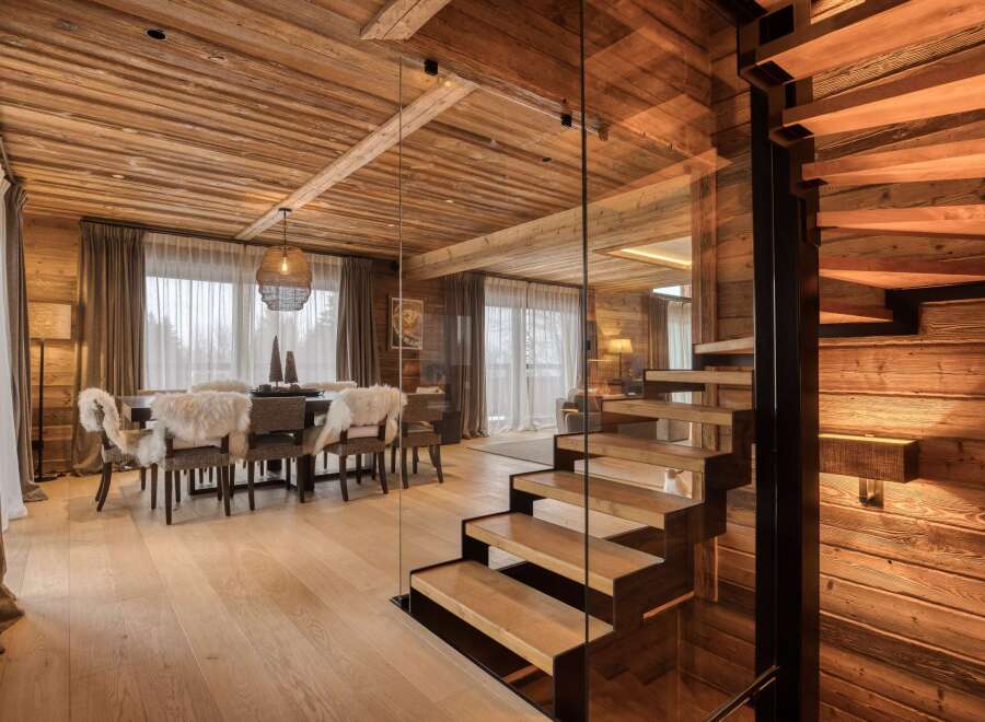 Experience the epitome of rustic luxury in this stunning property.