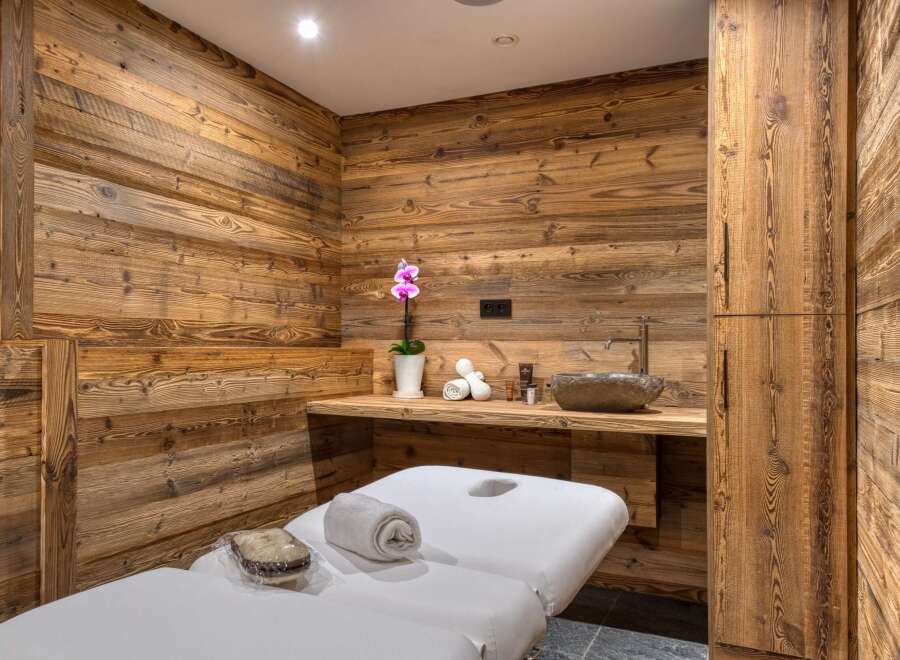 Step into a serene spa retreat.