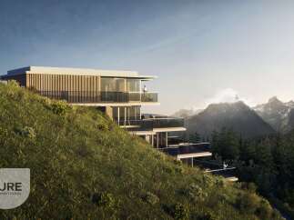 Experience luxury living in this stunning modern property nestled in the mountains.