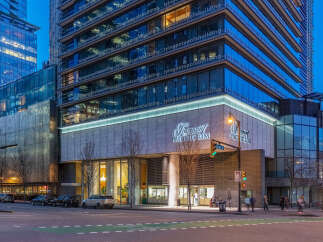 Fairmont Pacific Rim hotel is a luxurious waterfront hotel located in the heart of Vancouver, British Columbia.