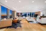 Experience luxury living in this stunning high-rise condo with breathtaking city and mountain views.