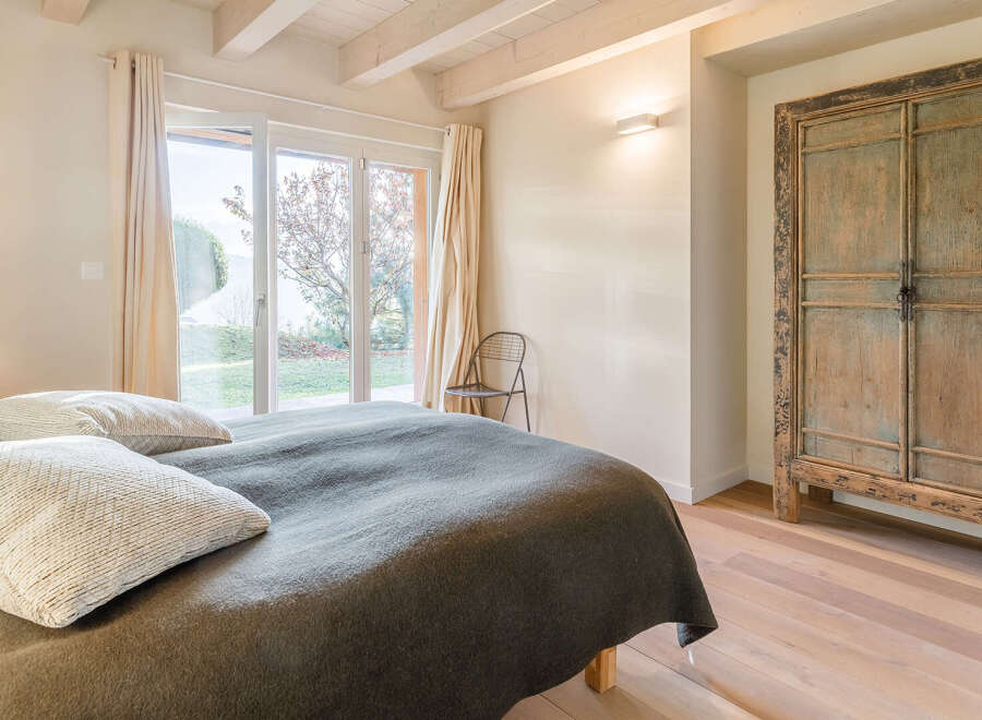Discover a serene bedroom retreat.