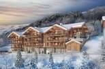Luxury ski-in/ski-out apartments in the French Alps.