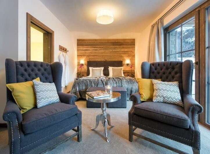 Experience ultimate comfort in this luxurious bedroom.