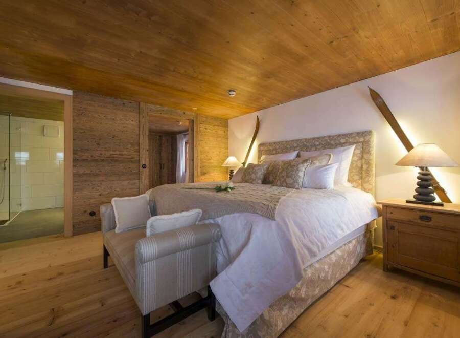 Experience the ultimate in cozy luxury in this stunning bedroom.