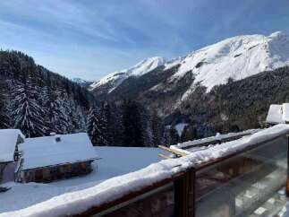 Experience the ultimate winter escape in this stunning mountain chalet.