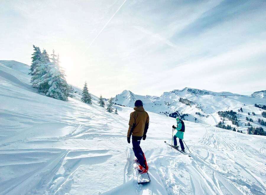 Experience breathtaking views and pristine snow on our slopes.