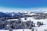 Discover breathtaking panoramic views of snow-capped mountains and pristine forests.