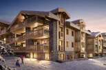 Luxury ski-in/ski-out apartments in the French Alps.