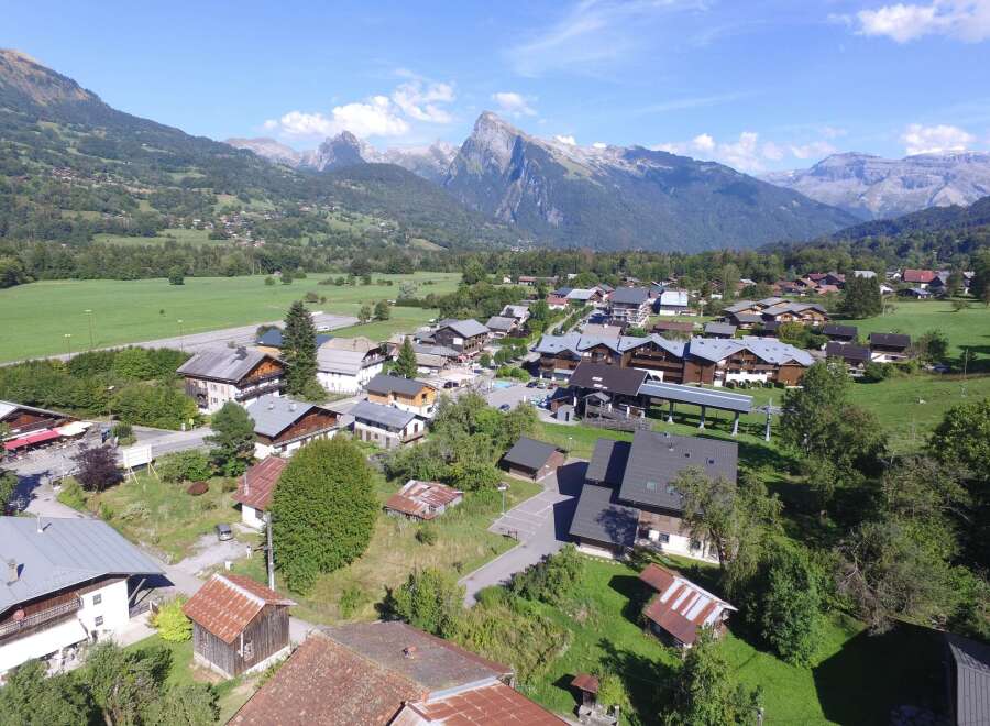 Nestled in a picturesque mountain valley, this charming property offers breathtaking views and serene surroundings.