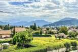 Stunning mountain views and serene landscape embrace this property.