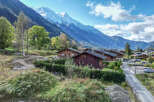 Nestled in the French Alps, this charming chalet offers breathtaking mountain views.